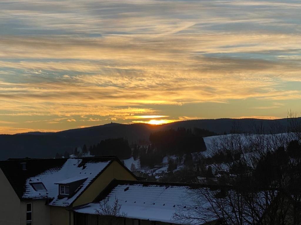 Ferienwohnung Auersbergblick Schönheide المظهر الخارجي الصورة