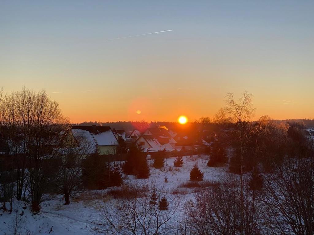 Ferienwohnung Auersbergblick Schönheide المظهر الخارجي الصورة